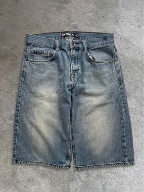 Y2k Avirex Men’s Washed Blue Denim Shorts/ Jorts